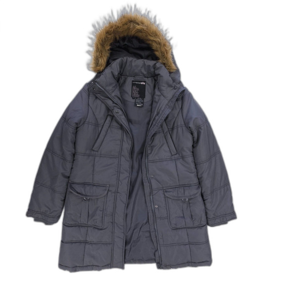 ALPHA INDUSTRIES Madison Vegan Fur Parka Puffer Jacket Military Cargo Gorpcore - Picture 13 of 15